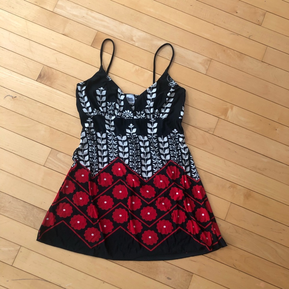 Vintage Teehie Weehie floral tank top.made in USA. Size M